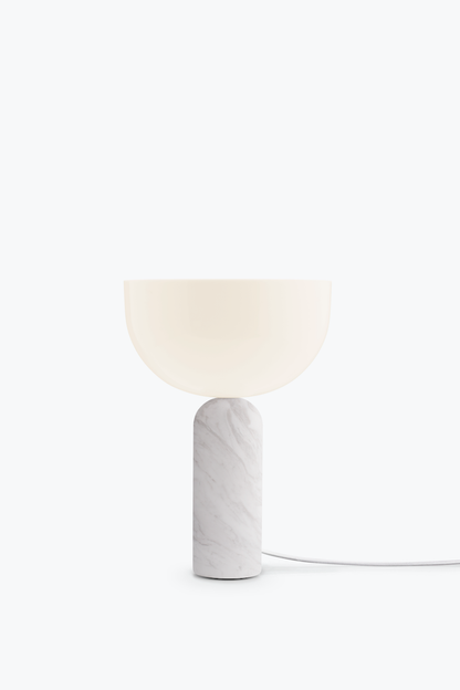 New Works Kizu Bordlampe Lille - Hvid Marble