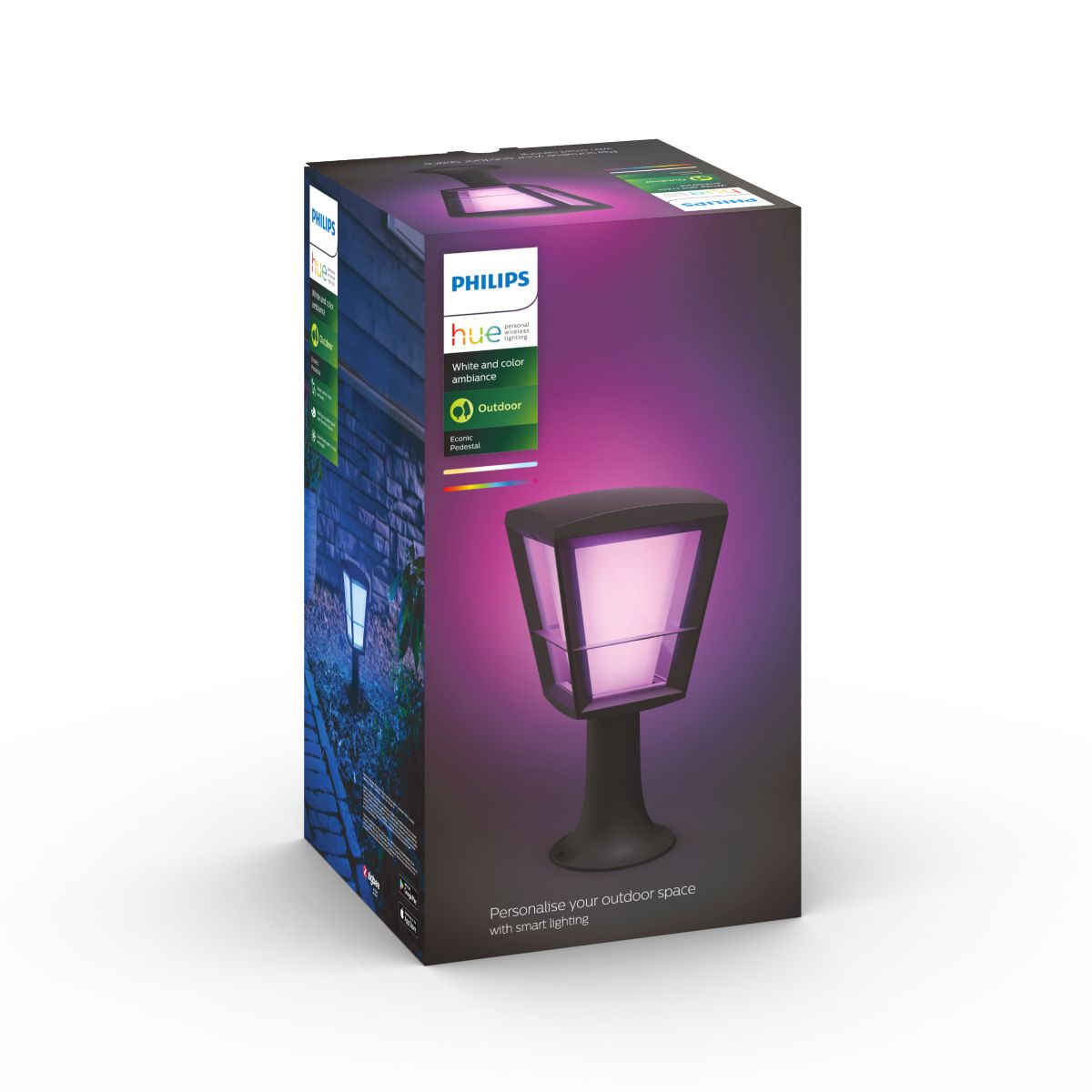 Philips Hue Econic Hue Udendørs Piedestallampe