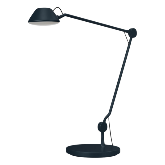 Fritz Hansen AQ01 Bordslampa + Sockel Blå
