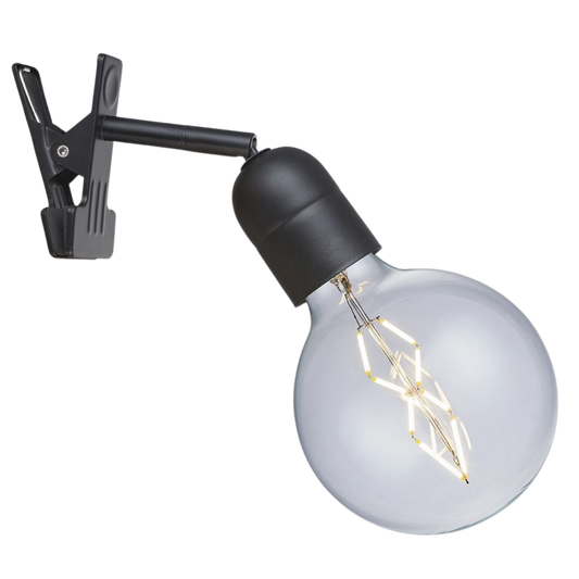 Halo Design Elegance Clip-On Lamp - Svart