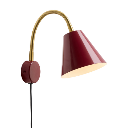 Halo Design Hygge Væglampe Ø 12cm - Merlot rød