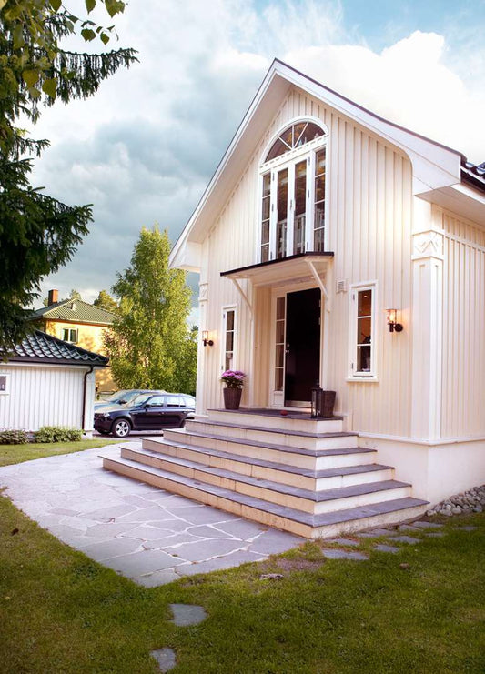 NORLYS Stockholm 280BL – Udendørs Væglampe Sort