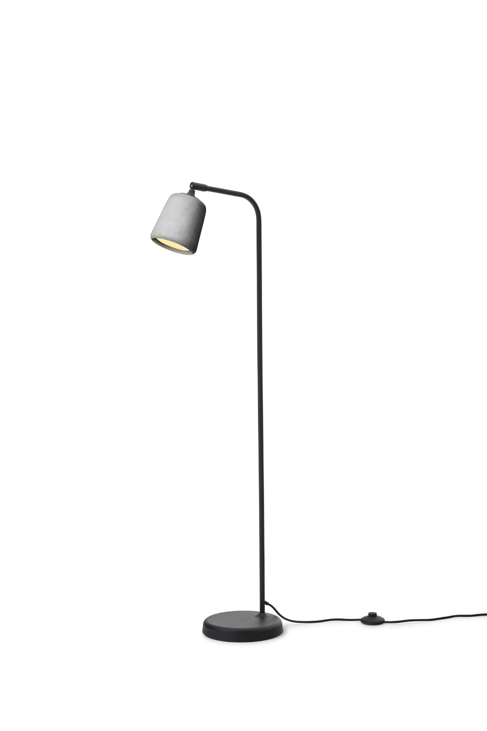 New Works Material Gulvlampe - Lys Grå