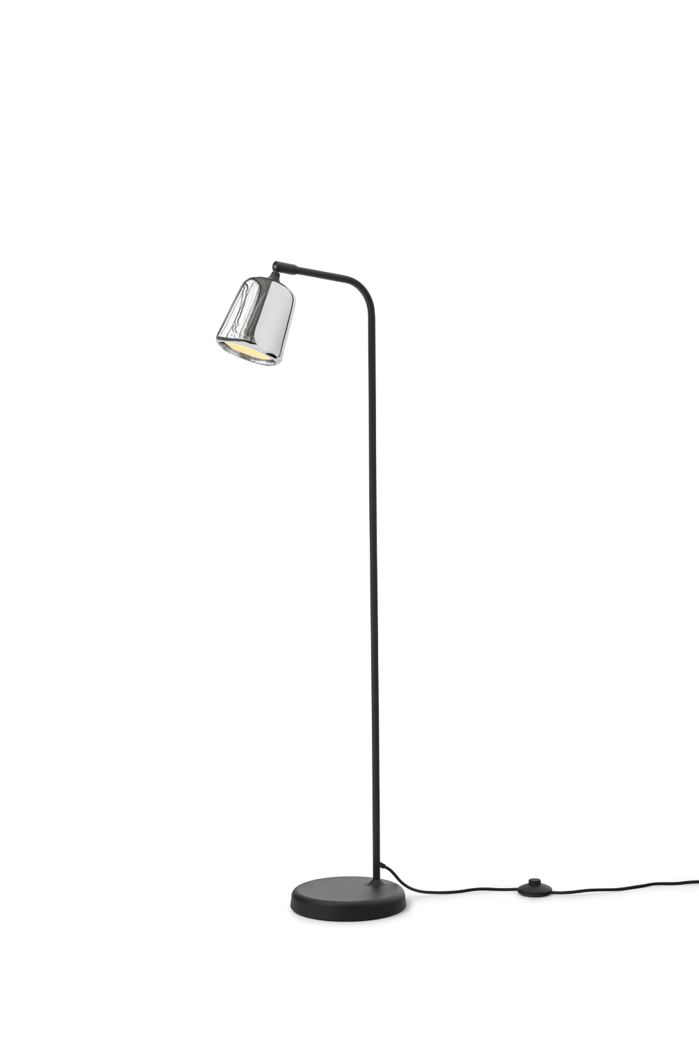 New Works Material Gulvlampe - Rustfrit Stål