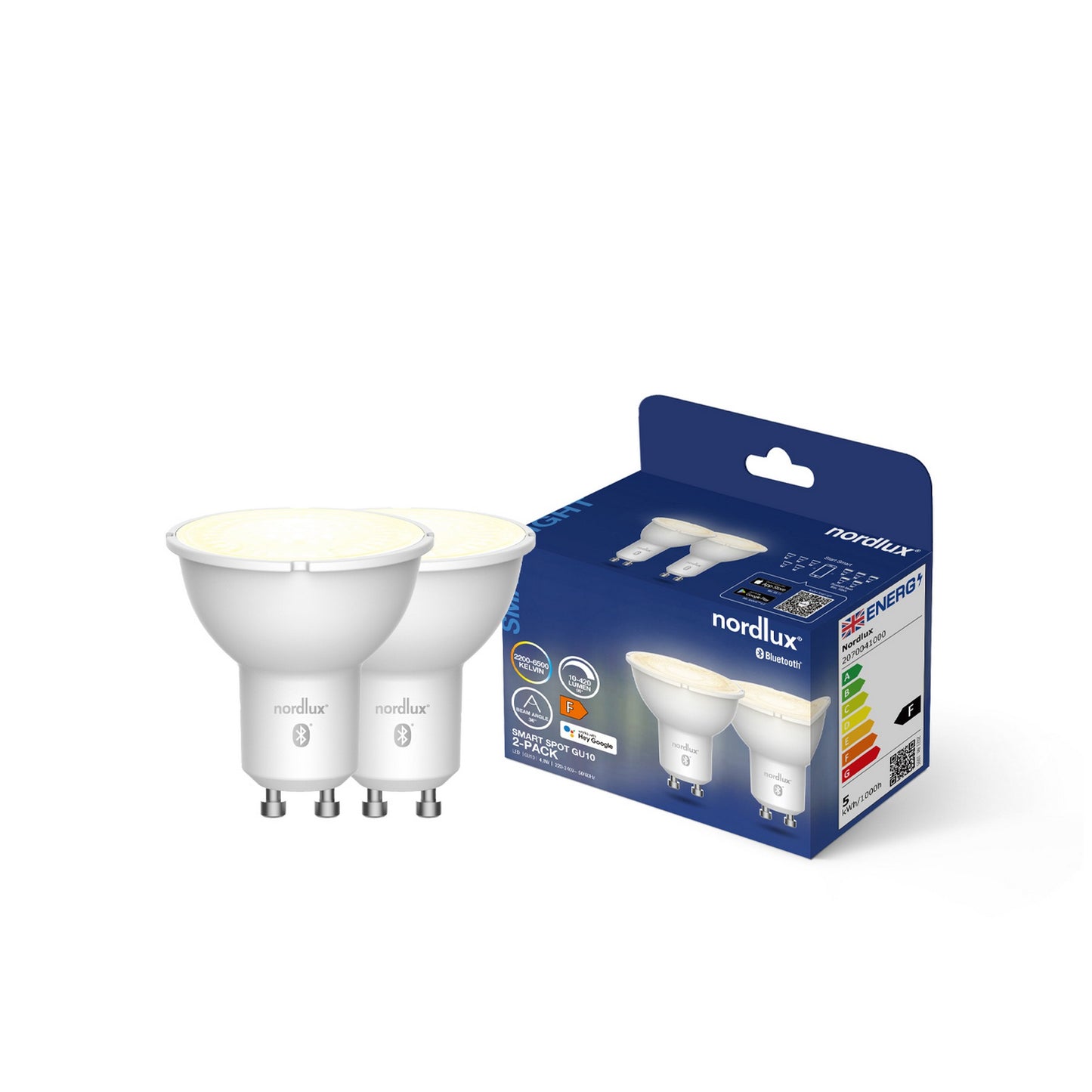 Nordlux Smart GU10 pære 2-pak