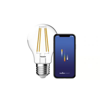 Nordlux Smart E27 A60 2200-6500 Kelvin 600 Lumen Pære Klar
