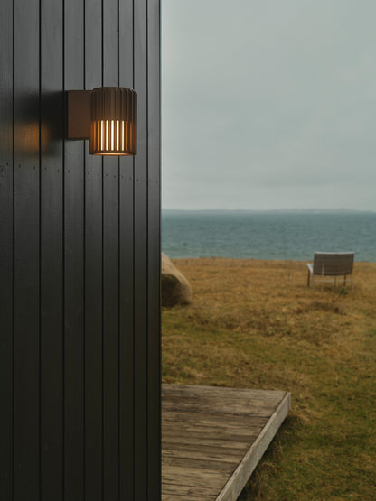 Nordlux Aludra Væglampe Seaside metallisk brun