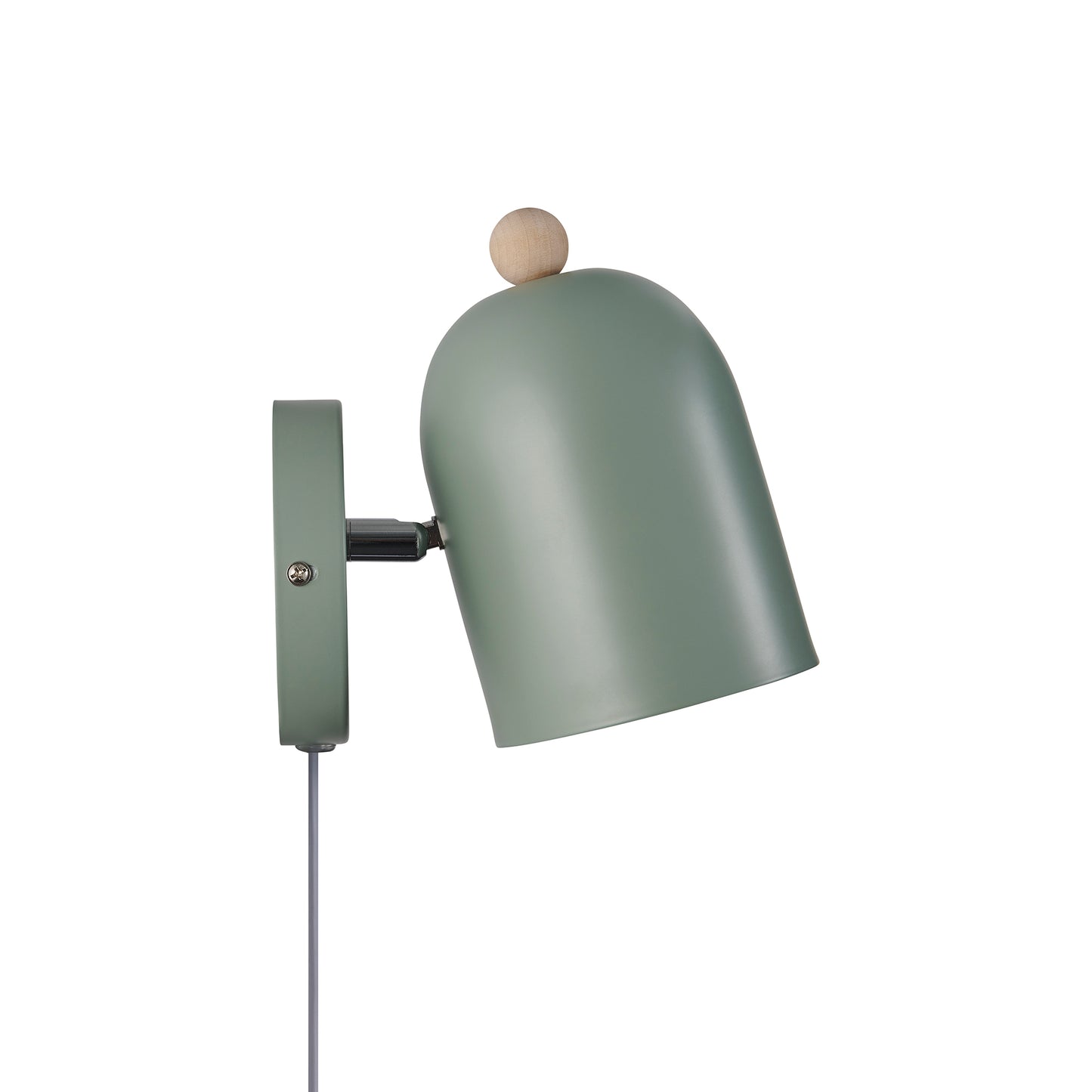 Nordlux Gaston Væglampe - Støvet grøn