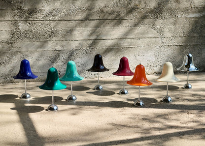 Verpan Pantop Genopladelig Bordlampe - Krom