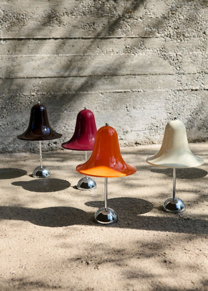 Verpan Pantop Genopladelig Bordlampe - Creme Hvid