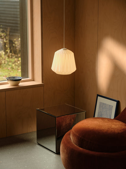 Nordlux Elbie Glas pendel - Hvid