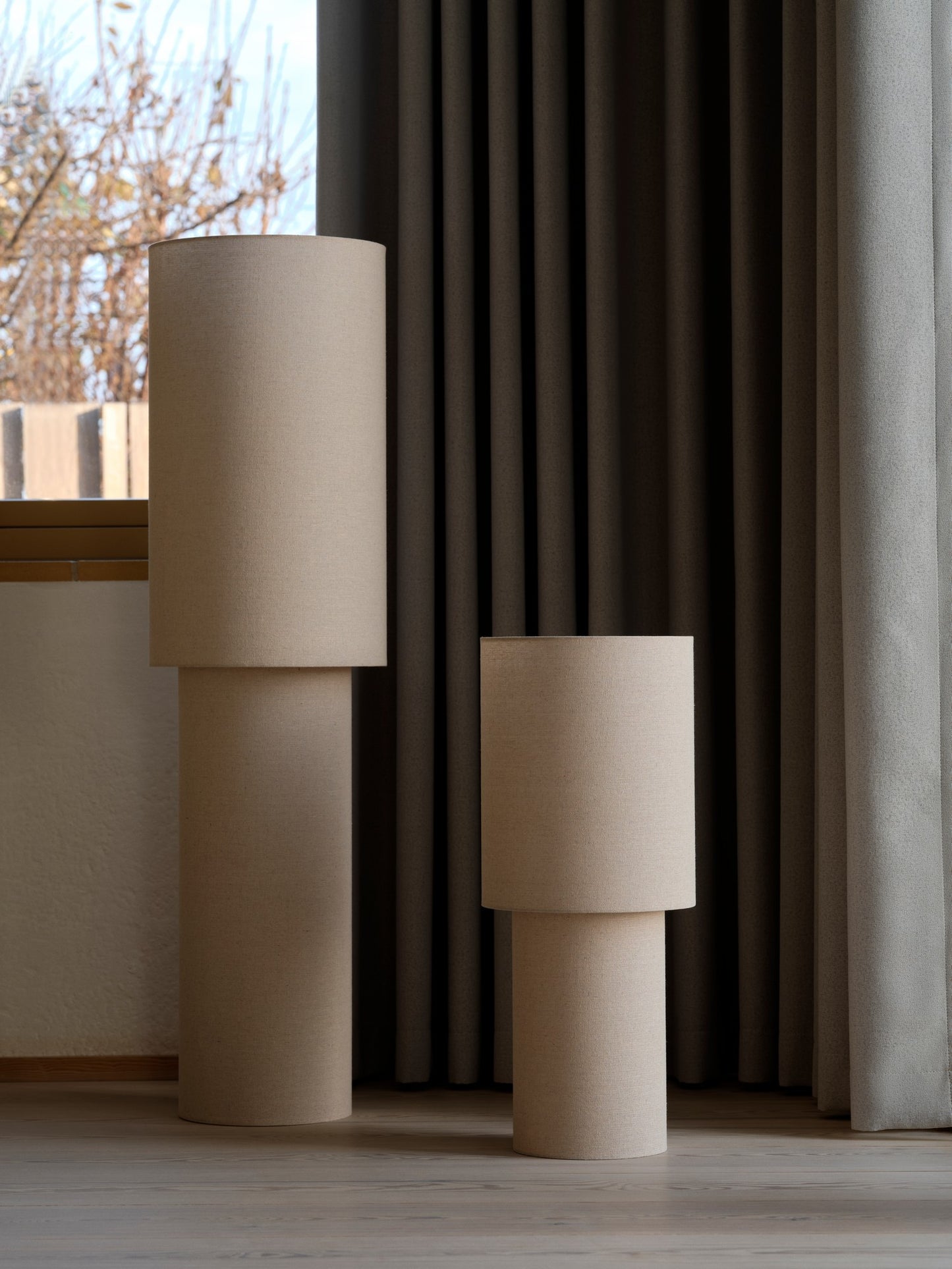Nordlux Izara 60 Bord-/Gulvlampe - Beige