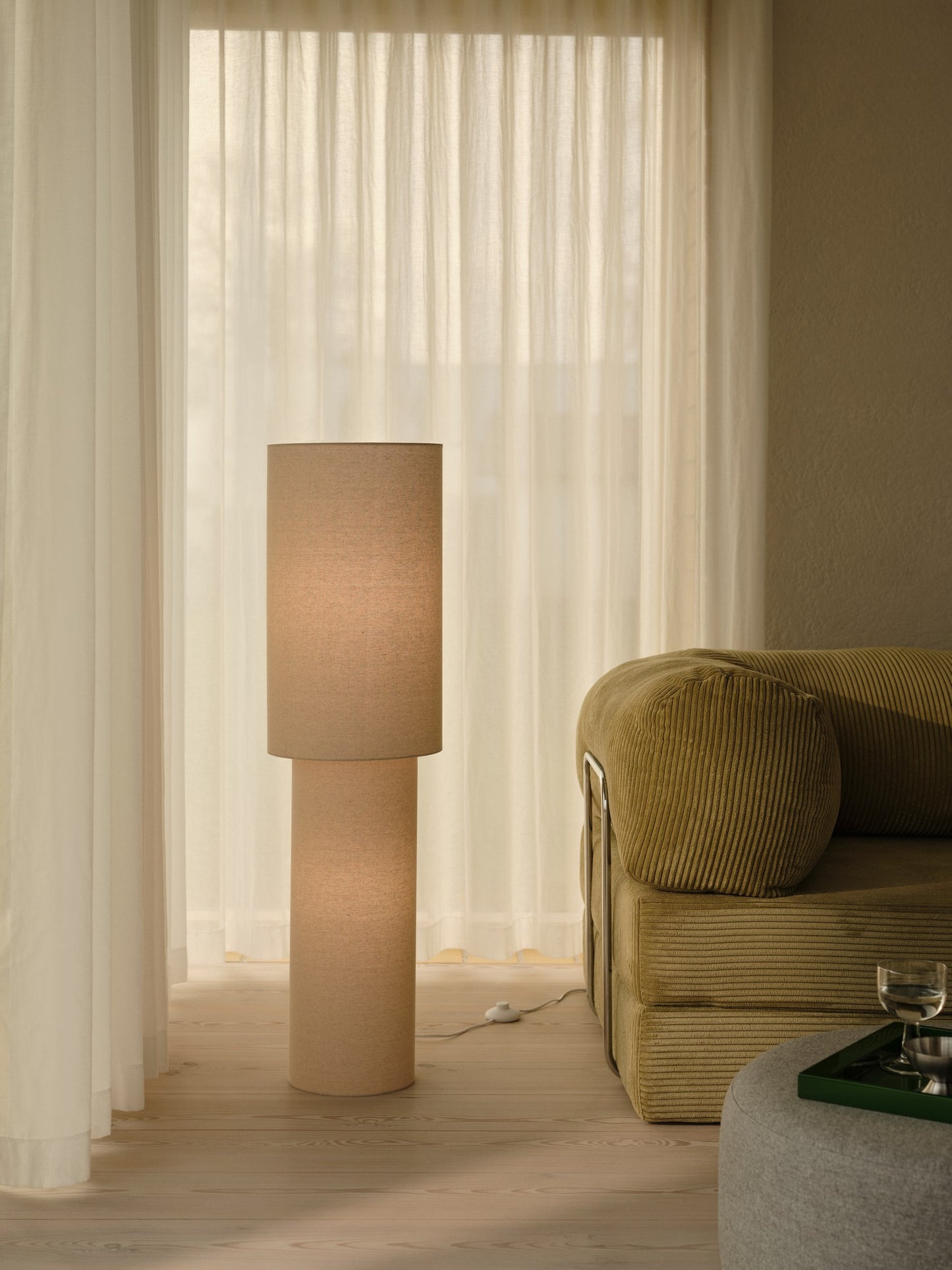 Nordlux Izara 110 Gulvlampe - Beige