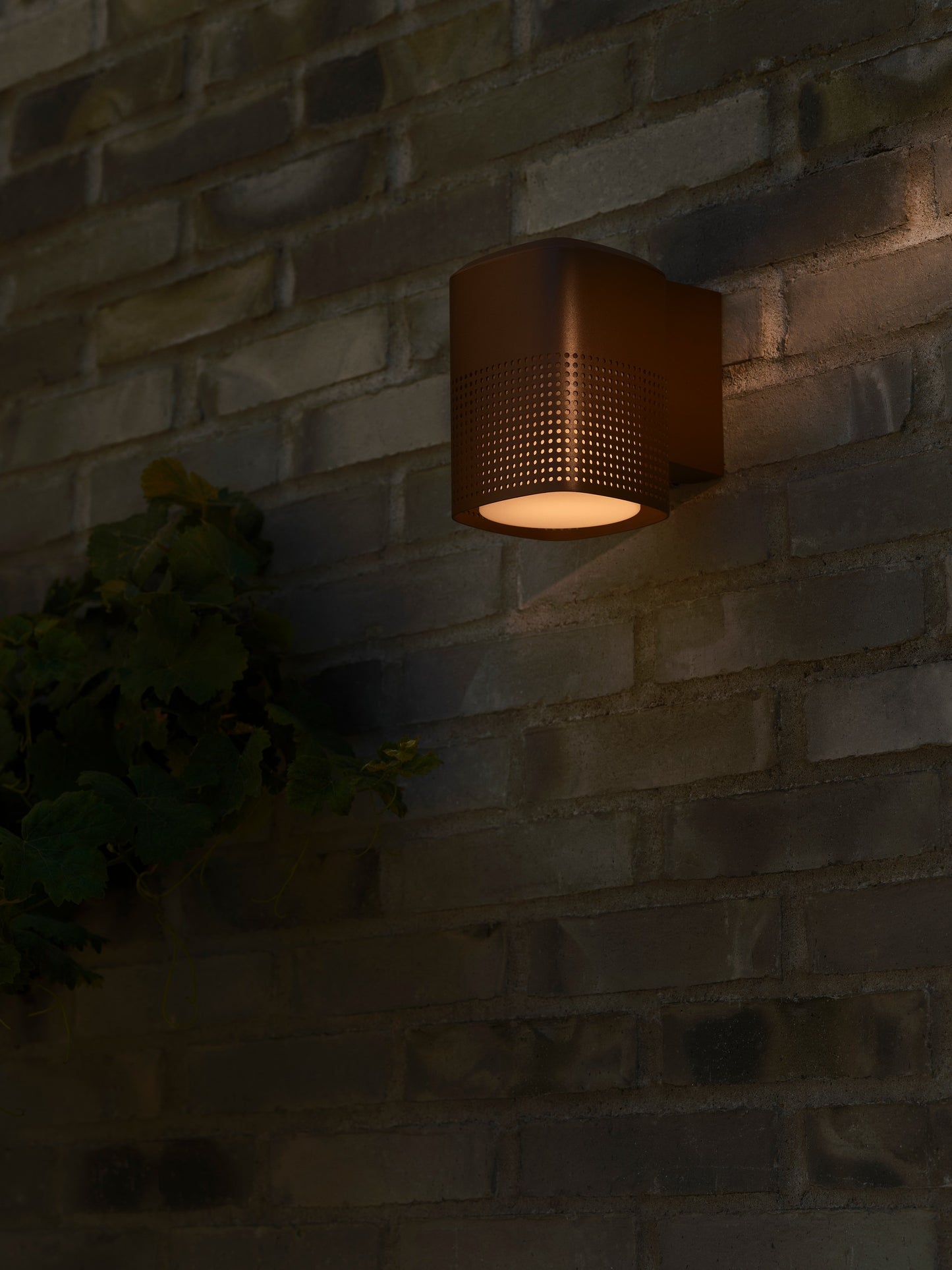 Nordlux Sidara udendørs væglampe - Brun