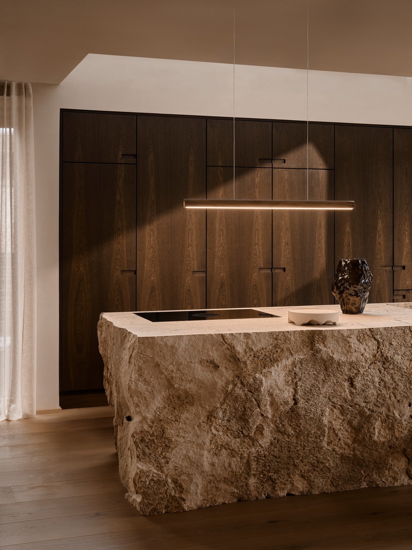 DFTP Akeno langbords pendel - Brun