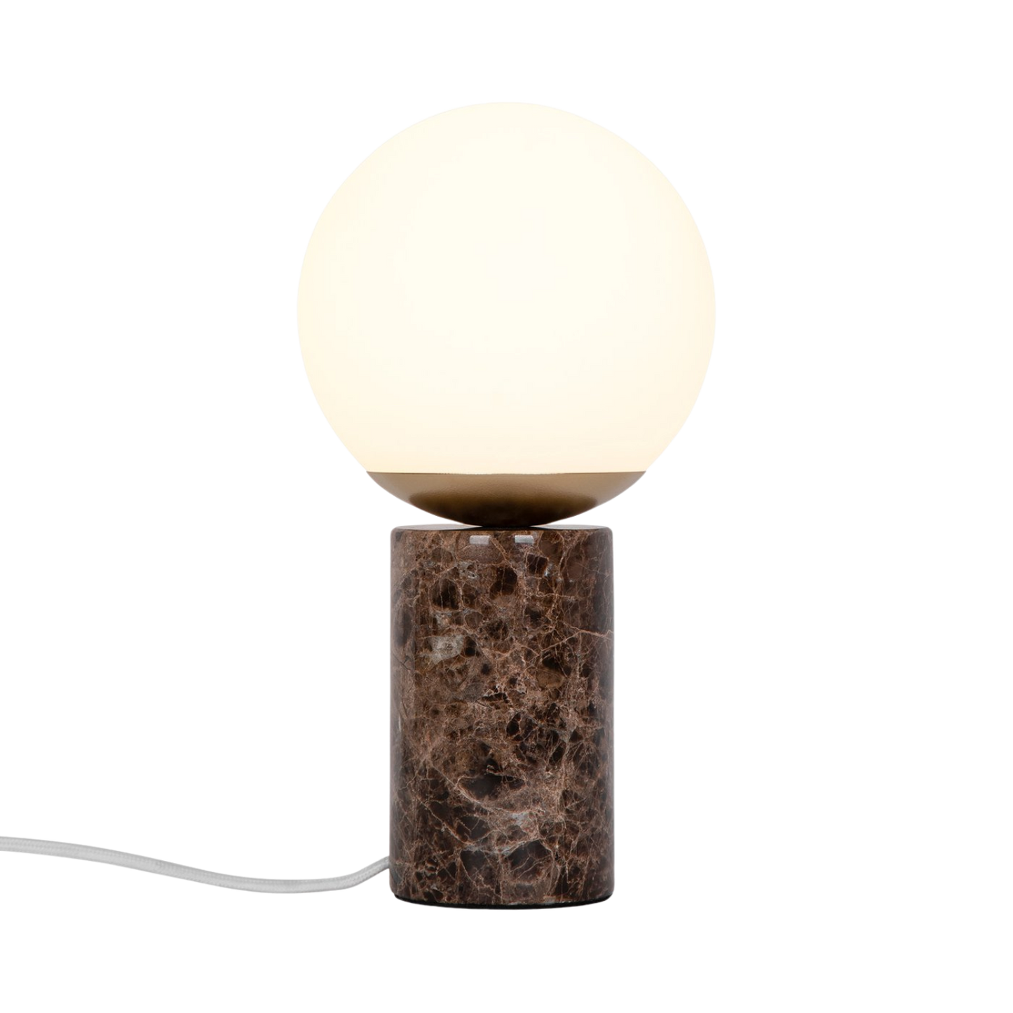 Nordlux Lilly Bordlampe - Marmor Brun