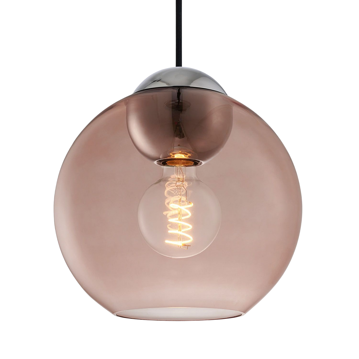 Halo Design Bubbles Pendel Ø24 - Rosa/Krom