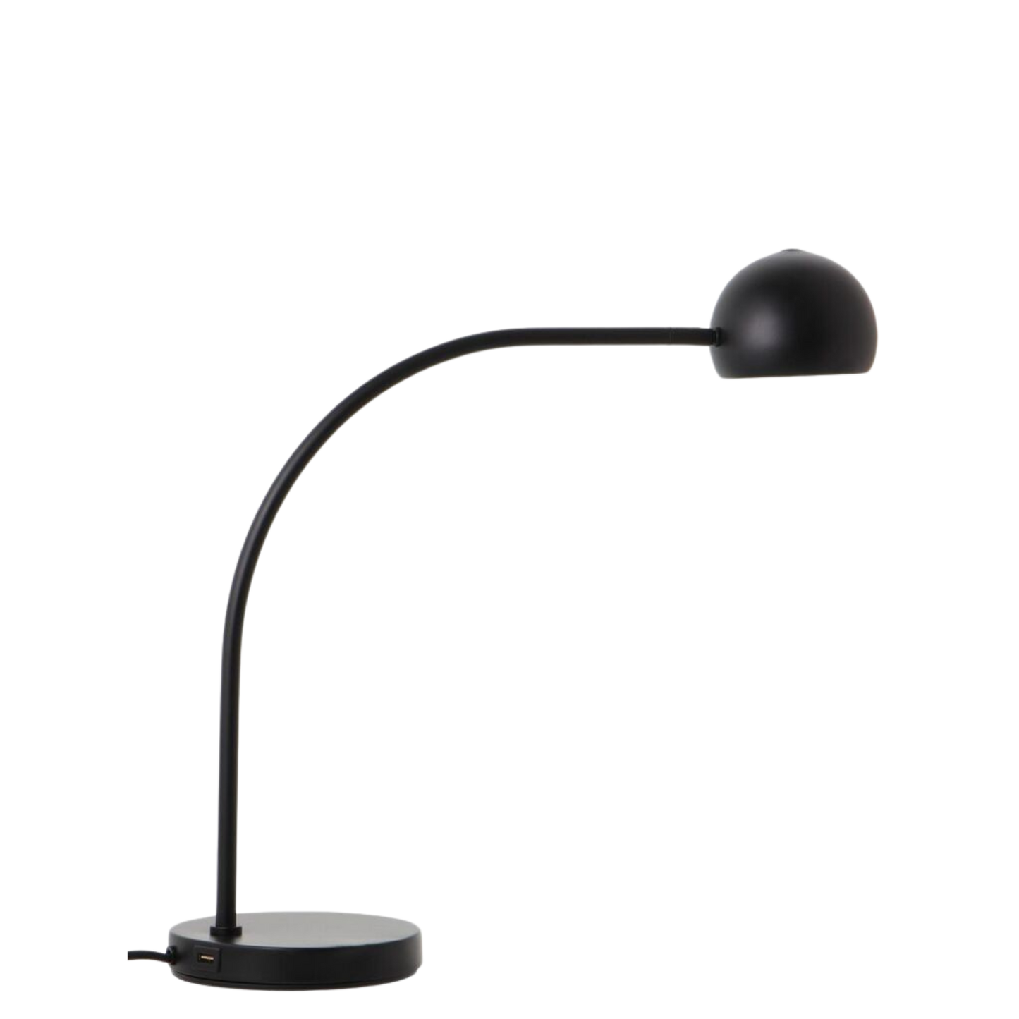 FRANDSEN - Ball USB Bordslampa Svart - - 2 ST BAKSIDA