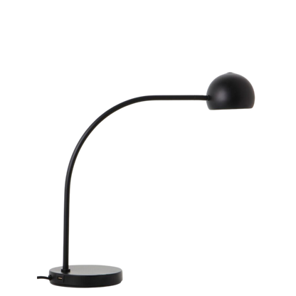 FRANDSEN - Ball USB Bordslampa Svart - - 2 ST BAKSIDA