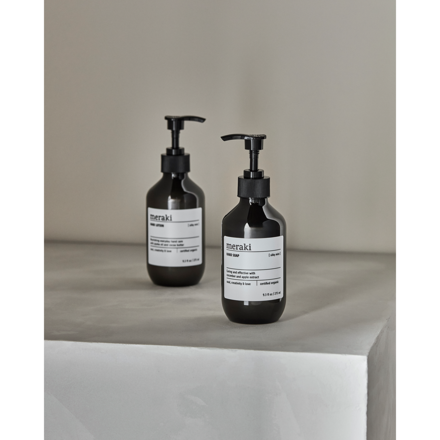 Meraki gavesæt Silky Mist, Simple hand care