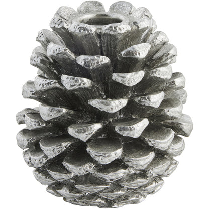 Lene Bjerre Serafina Lysestage Kogle sølv