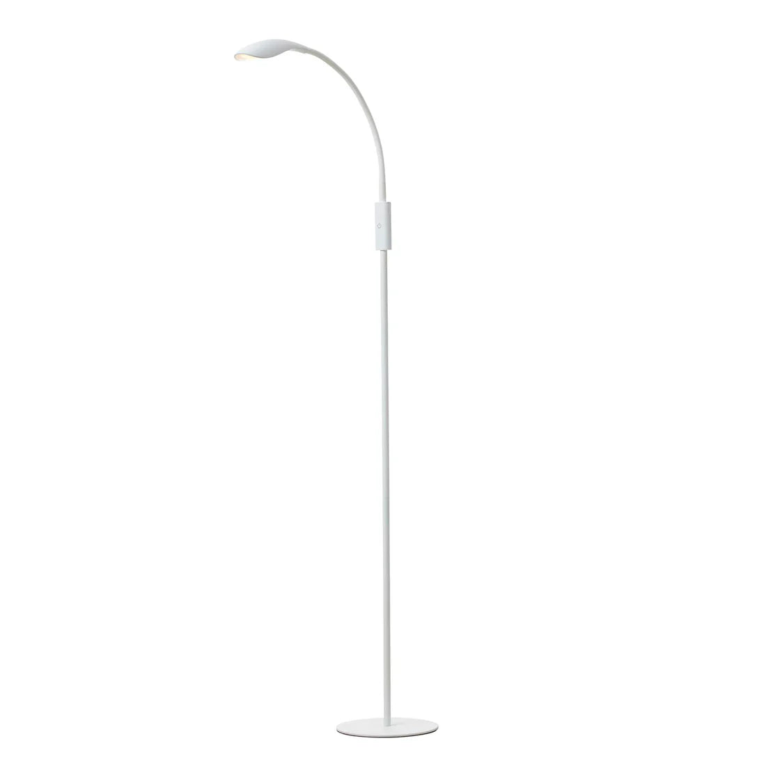 Nielsen Light - GULVLAMPE MAMBA Hvid Dæmpbar