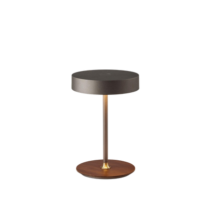 Halo Design - On The Move - battery table lamp Ø13 - Gun Black