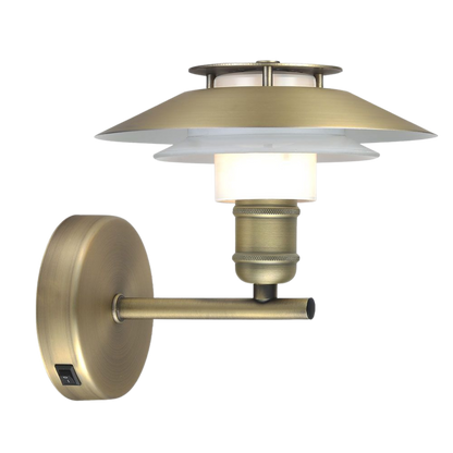 Halo Design 1123 Vägglampa - Mässing