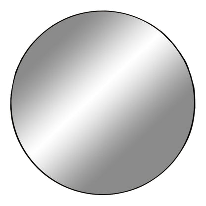 House Nordic Jersey Spejl - Spejl, stål, sort ø100 cm