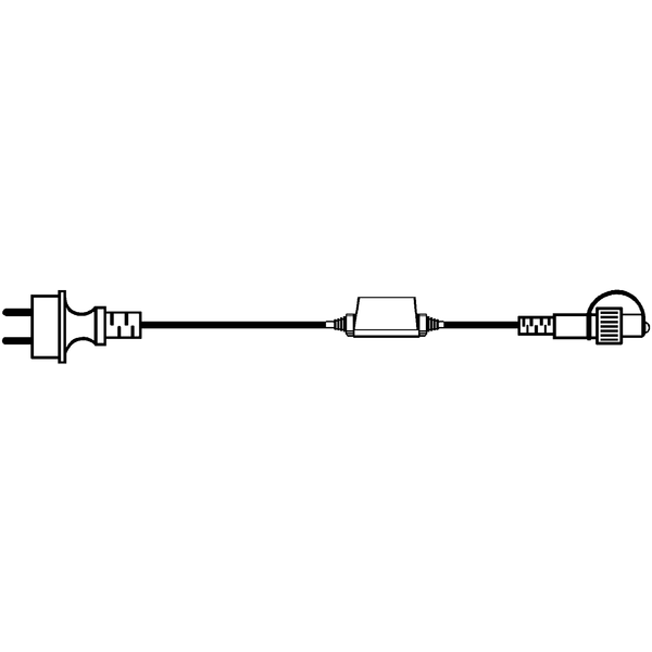 Star Trading System Led Startkabel 1,8m - Hvid