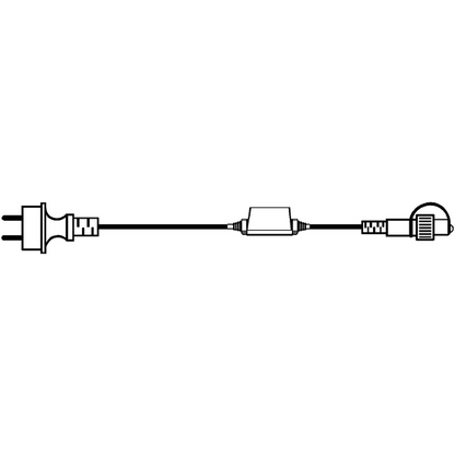 Star Trading System Led Startkabel 1,8m - Hvid