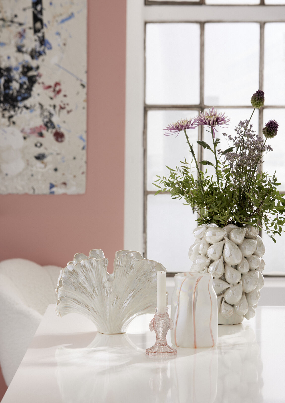 Cozy Living - Vas från - Lila och rosa