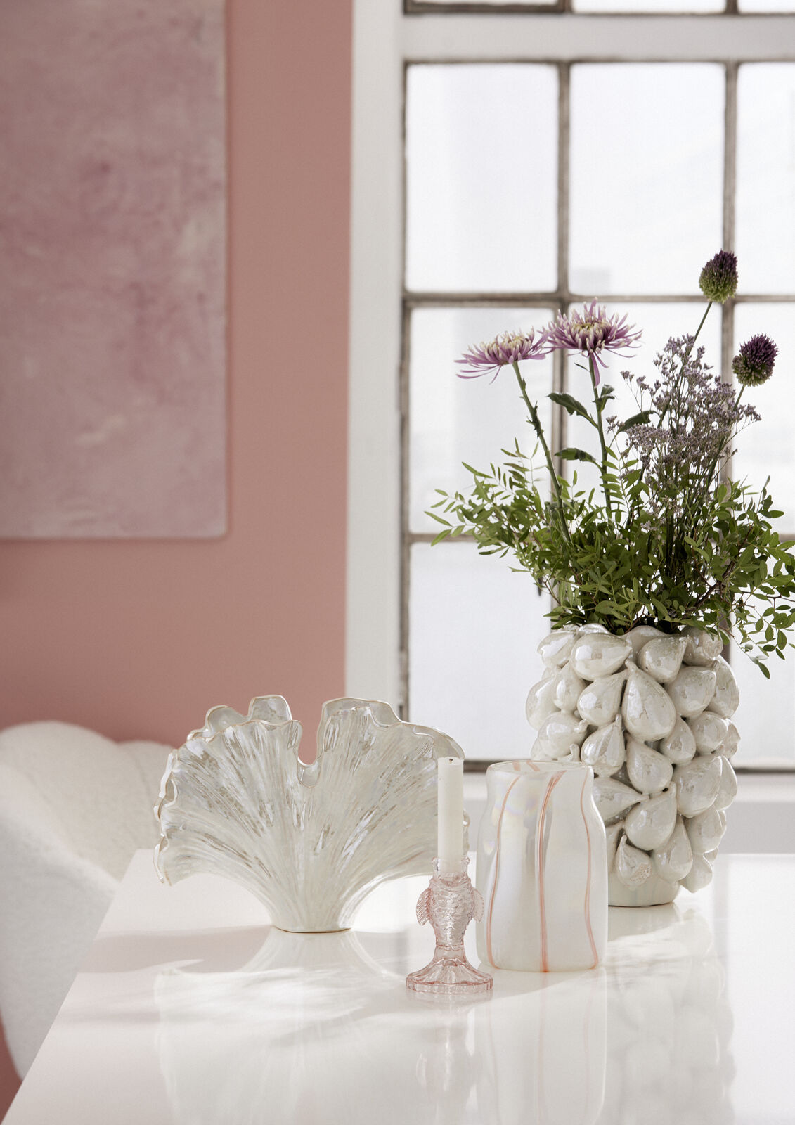 Cozy Living - Vas från - Lila och rosa