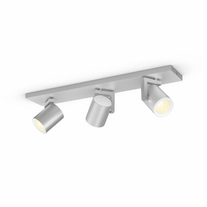 Philips Hue Argenta Hue Loftlampe 3-Spot - Aluminium