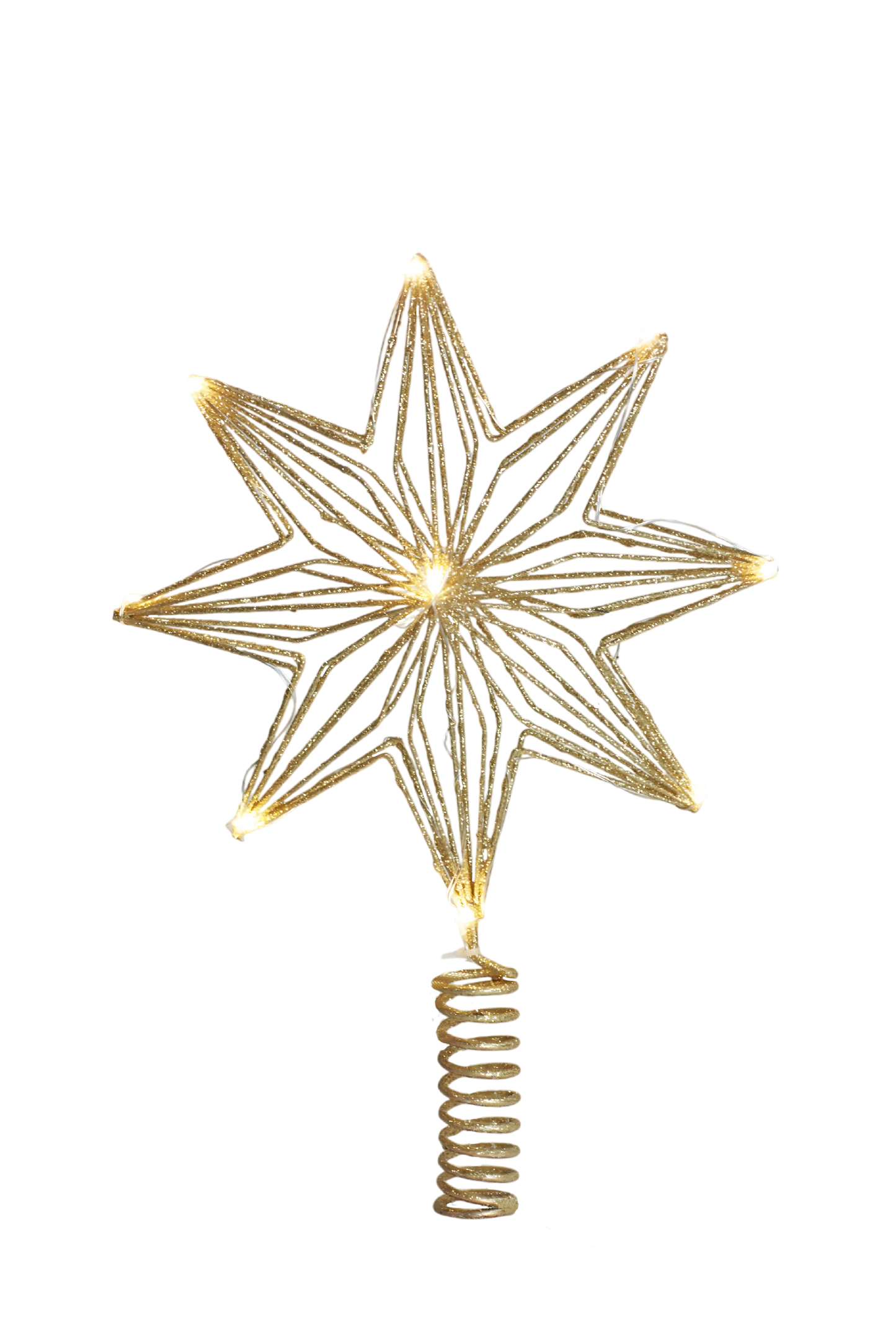 Sirius Chloe juletræsstjerne - Guld