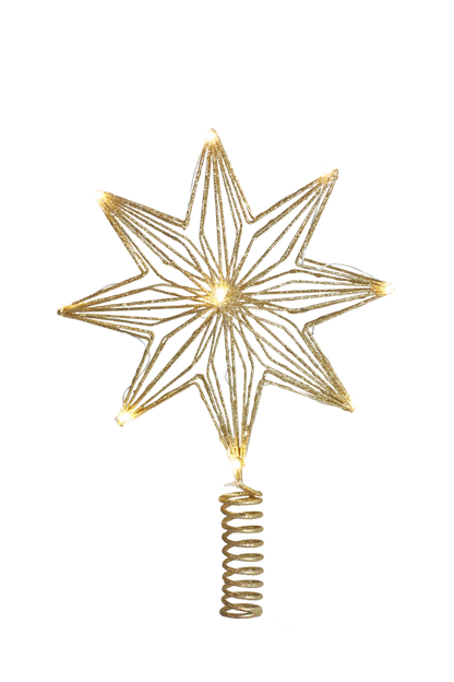Sirius Chloe juletræsstjerne - Guld