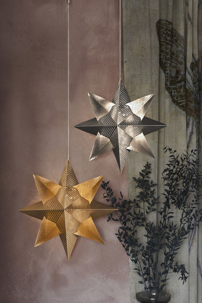 Lene stjärna Ø33 Guld