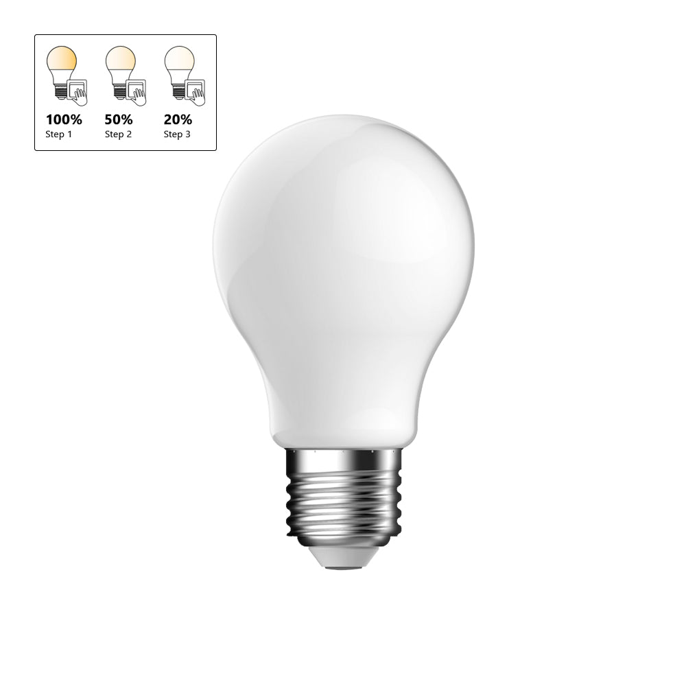 E27 - A60 - Step-dim - 2700 Kelvin - 806 Lumen