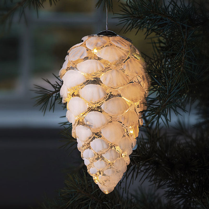 Sirius Celina Kogle 12 cm - klar/hvid