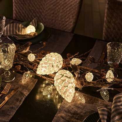 Sirius Celina Kogle 12 cm - klar/hvid