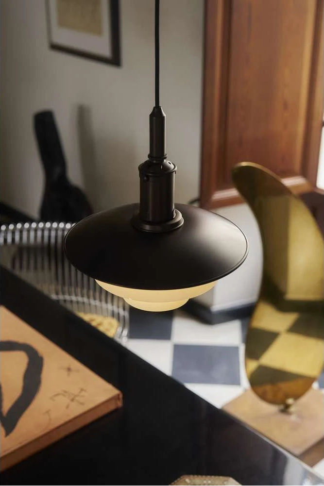 Louis Poulsen PH 3/3 Pendel - Aged Brass/Opal Glass