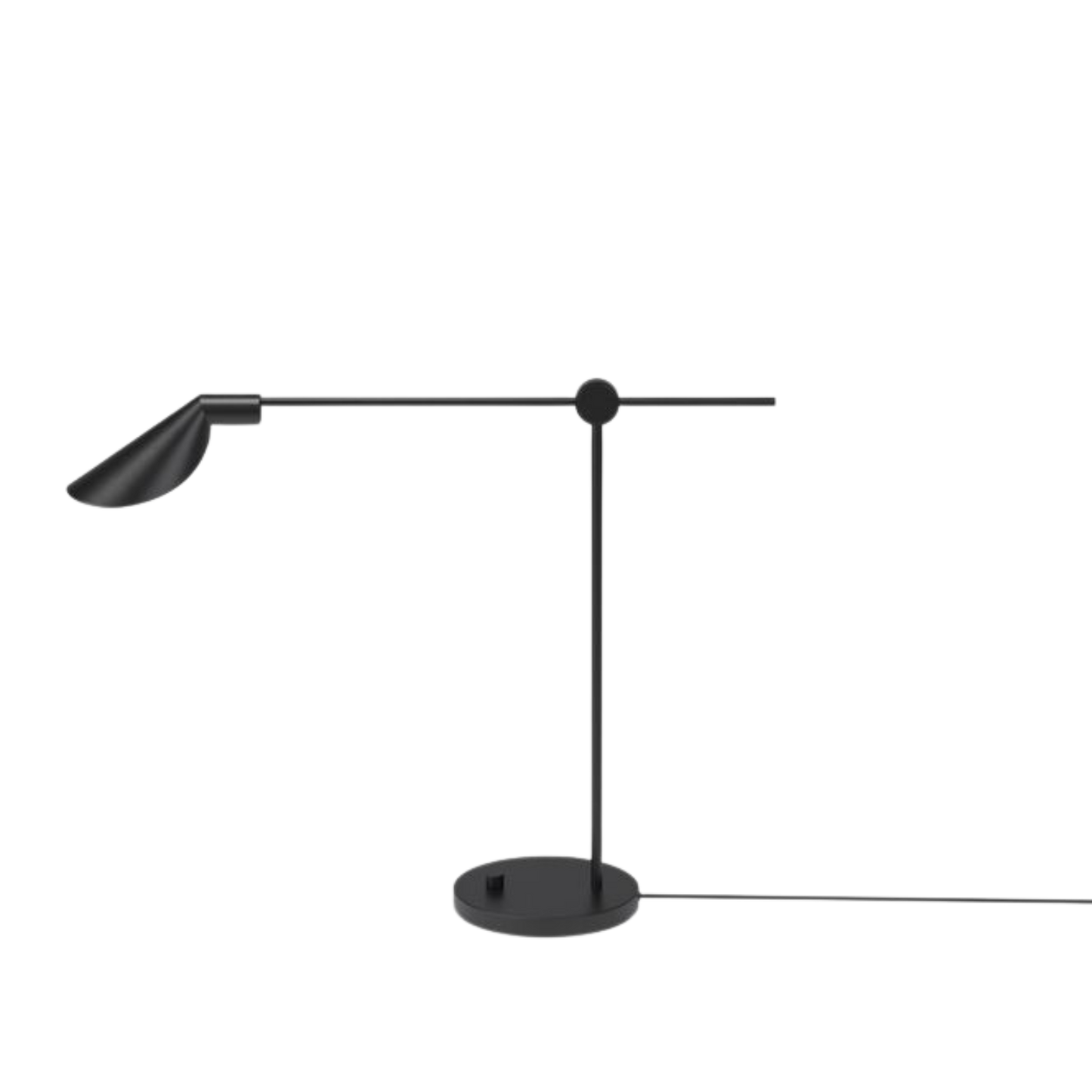 Fritz Hansen MS021 bordslampa - Stor - Svart