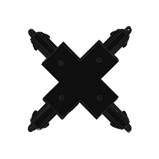 Halo Design Halo Track X-Connector - Svart