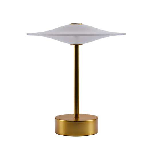Piet Hein Sinus Portable bordlampe - messing
