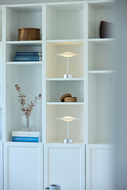 Piet Hein Sinus Portable bordlampe - stål