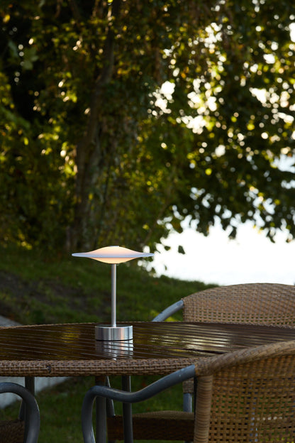 Piet Hein Sinus Portable bordlampe - stål
