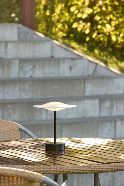 Piet Hein Sinus Portable bordlampe - sort