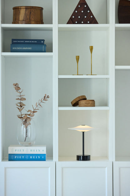 Piet Hein Sinus Portable bordlampe - sort