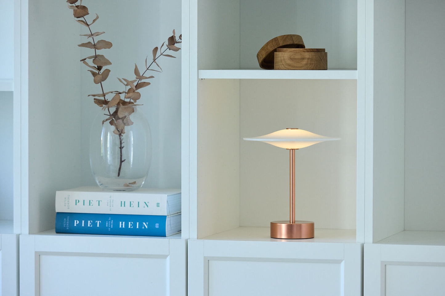 Piet Hein Sinus Portable bordlampe - Kobber