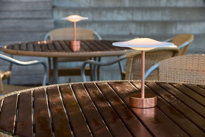 Piet Hein Sinus Portable bordlampe - Kobber
